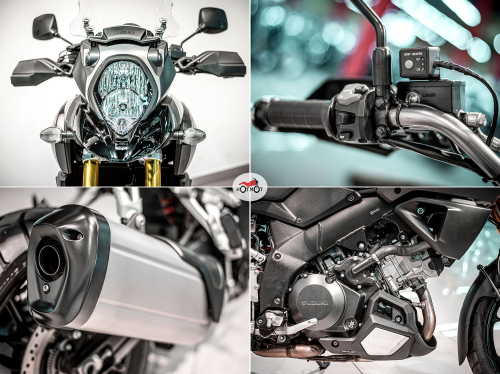 Мотоцикл SUZUKI V-STROM1000 2015, Черный фото 10