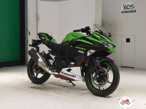 Мотоцикл KAWASAKI NINJA 400 2022, Зеленый фото 3