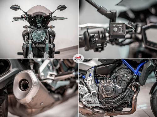 Мотоцикл YAMAHA MT-07 (FZ-07) 2015, СЕРЕБРИСТЫЙ фото 10
