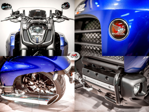 Мотоцикл HONDA F6C 2014, СИНИЙ фото 10