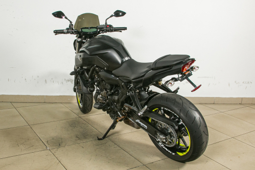 Мотоцикл YAMAHA MT-07A 2018, черный фото 6