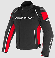 Куртка с мембраной Dainese RACING 3 TEX D-DRY® JACKET Black/Black/Red