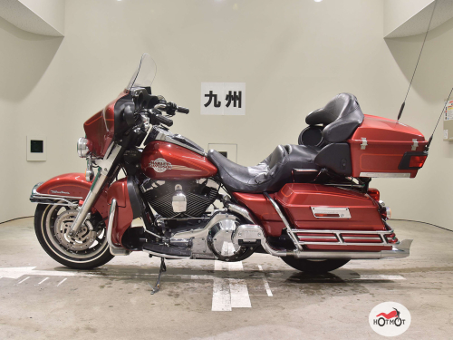 Мотоцикл Harley Davidson Electra Glide 2005, Красный
