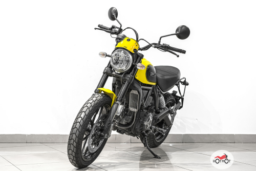 Мотоцикл DUCATI Scrambler 2015, Жёлтый фото 2