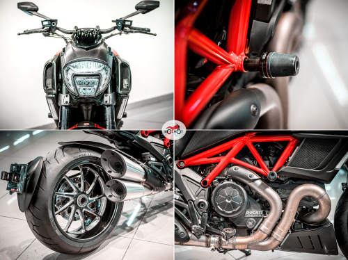 Мотоцикл DUCATI Diavel 2015, КРАСНЫЙ, ЧЕРНЫЙ фото 10