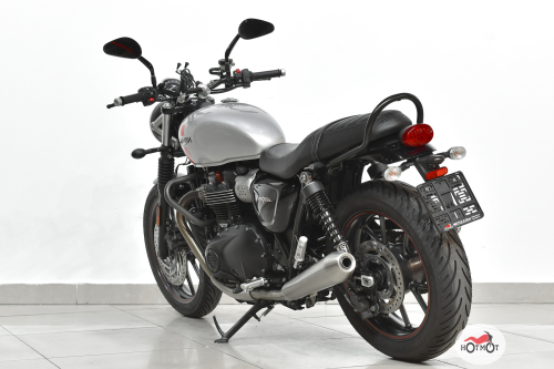 Мотоцикл TRIUMPH Street Twin 2017, серый фото 8