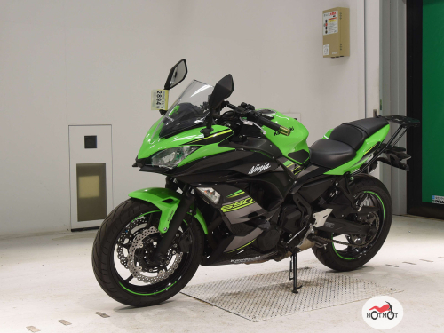 Мотоцикл KAWASAKI ER-6f (Ninja 650R) 2018, Зеленый фото 4