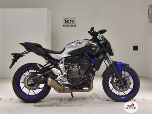 Мотоцикл YAMAHA MT-07 (FZ-07) 2016, серый фото 2