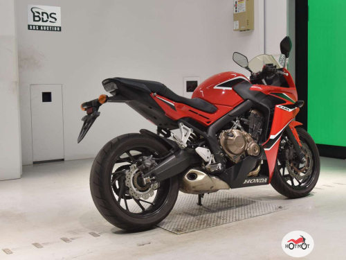 Мотоцикл HONDA CBR 650F 2018, Красный фото 5