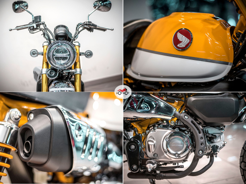 Мотоцикл HONDA Z125 Monkey 2020, Желтый фото 10