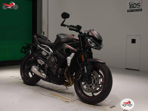 Мотоцикл Triumph Street Triple 2022, ЧЕРНЫЙ фото 3