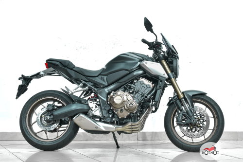 Мотоцикл HONDA CB 650R 2022, Черный фото 3