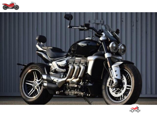 Мотоцикл Triumph Rocket 3 2022, ЧЕРНЫЙ