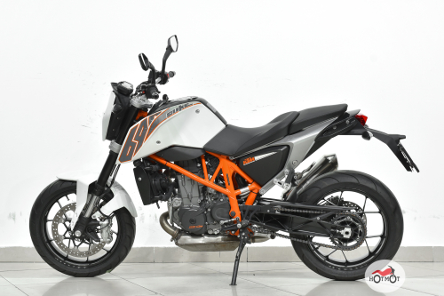 Мотоцикл KTM 690 Duke 2013, Белый фото 4