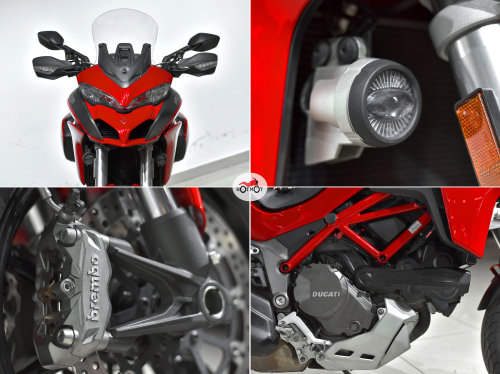 Мотоцикл DUCATI MULTISTRADA 1200  2016, Красный фото 10