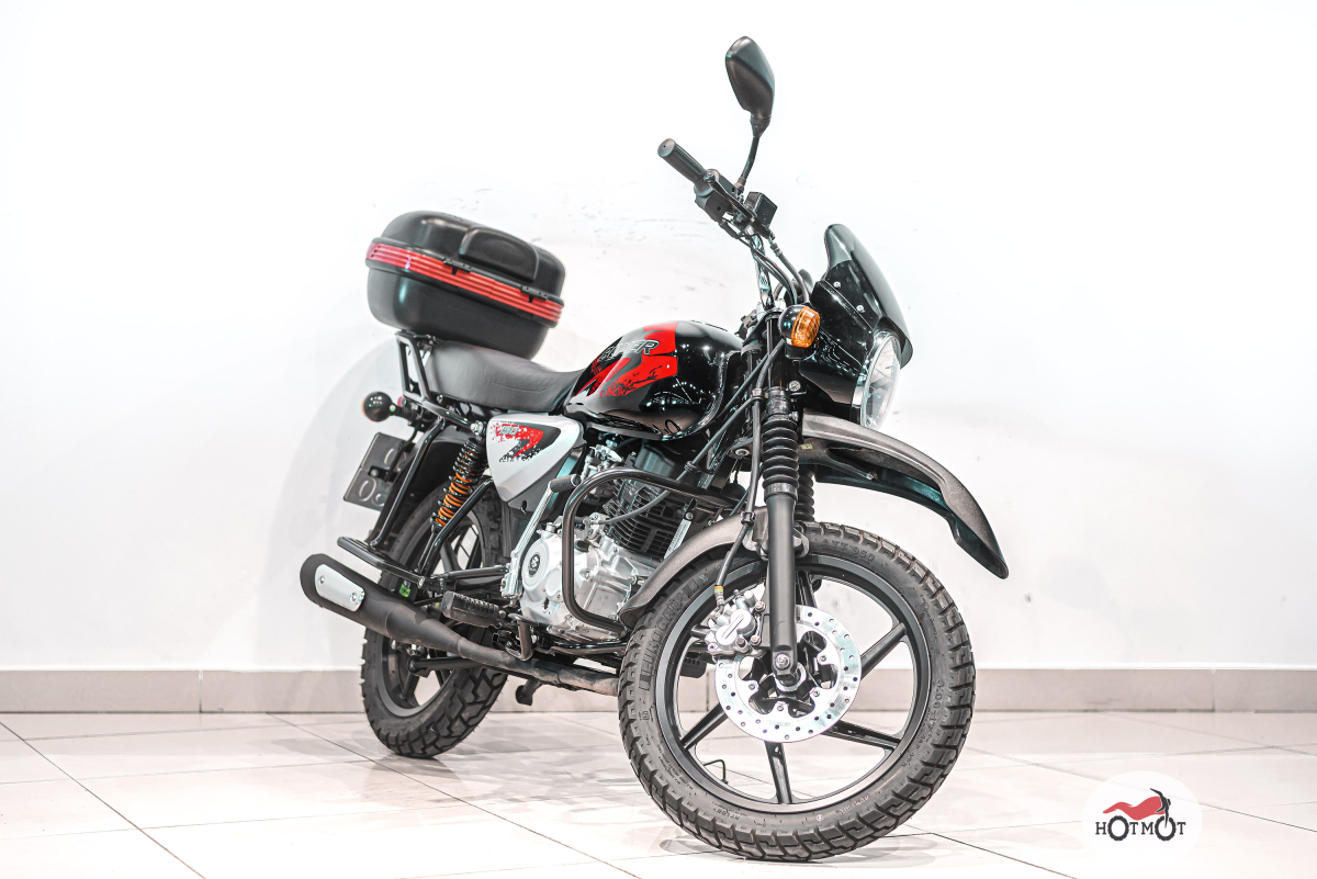 Купить Мотоцикл BAJAJ Boxer (BM 150) 2019, Черный по лучшей цене с  доставкой - интернет магазин ХОТМОТ