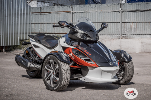 Мотоцикл BRP Can-Am Spyder 2015, БЕЛЫЙ фото 2