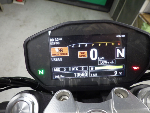 Ducati monster sales 821 display