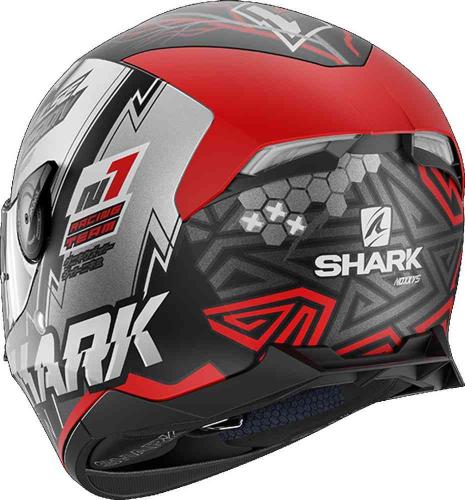 Шлем Shark SKWAL 2.2 NOXXYS MAT Black/Red фото 3
