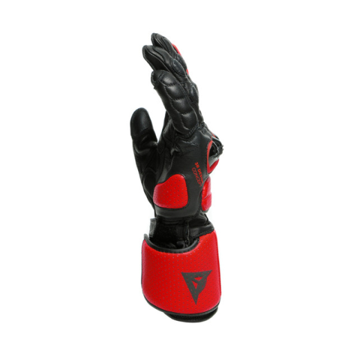 Перчатки кожаные Dainese IMPETO Black/Lava-Red фото 4