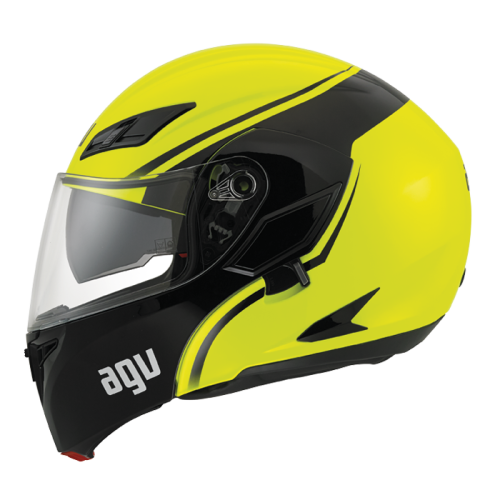 Шлем AGV COMPACT ST MULTI Course Yellow/Black фото 3