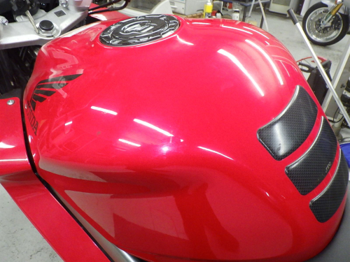 Мотоцикл HONDA VFR 800 2002, Красный фото 8
