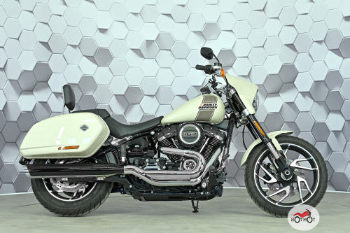 Мотоцикл HARLEY-DAVIDSON Sport Glide 2022, Белый фото 3