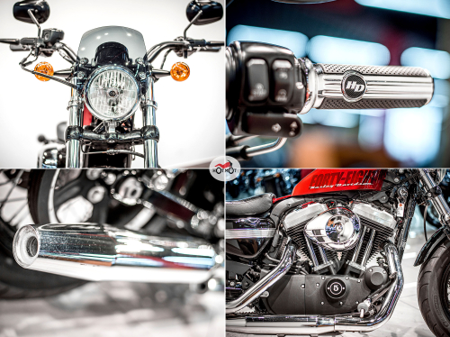 Мотоцикл Harley Davidson Sportster 1200 2012, Красный фото 10