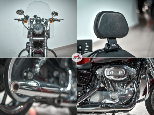 Мотоцикл HARLEY-DAVIDSON Sportster 883 2013, Красный фото 10