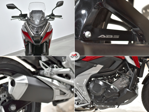 Мотоцикл HONDA NC 750X 2023, Красный фото 10