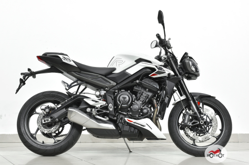 Мотоцикл TRIUMPH Street Triple 2023, Белый фото 3