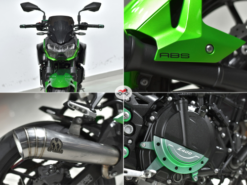 Мотоцикл KAWASAKI Z 400 2019, черный фото 10