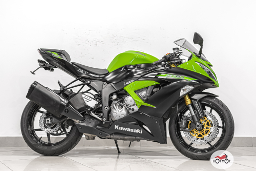 Мотоцикл KAWASAKI ZX-6 Ninja 2015, Зеленый фото 4