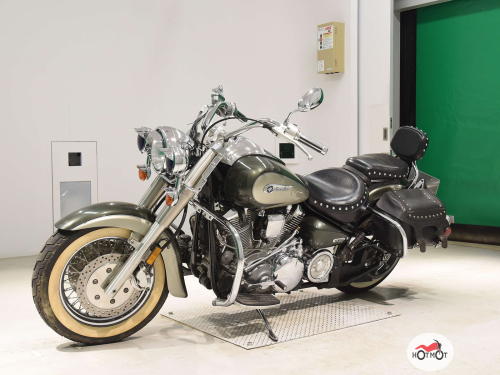 Мотоцикл YAMAHA XV 1600 Wild Star 2000, Зеленый фото 3