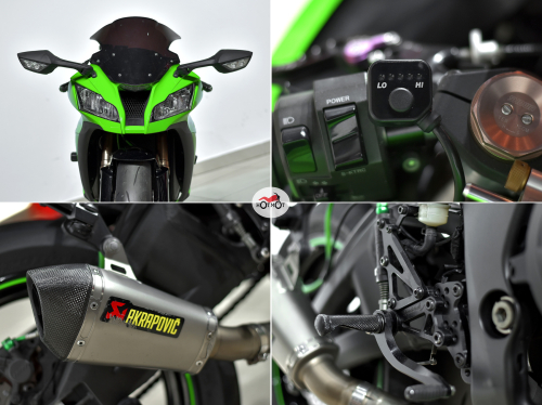Мотоцикл KAWASAKI NINJA ZX-10X 2012, Зеленый фото 10