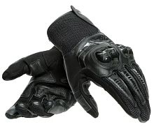 Кожаные мотоперчатки Dainese MIG 3 UNISEX LEATHER GLOVES Black/Black