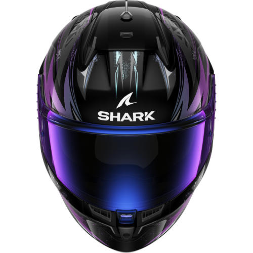 Шлем Shark D-SKWAL 3 BLAST-R Black/Green/Glitter фото 3