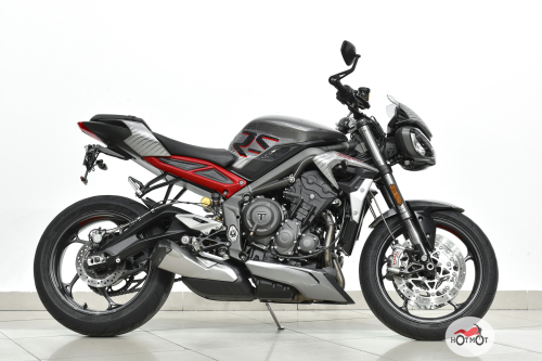 Мотоцикл TRIUMPH Street Triple 2022, СЕРЫЙ фото 3