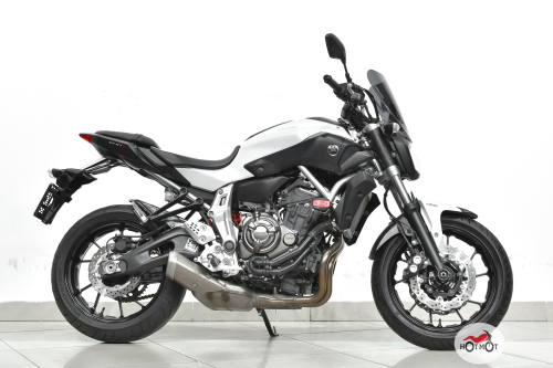 Мотоцикл YAMAHA MT-07 (FZ-07) 2014, Белый фото 3