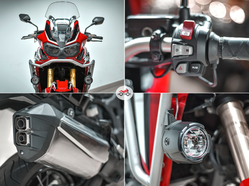 Мотоцикл HONDA Africa Twin CRF 1000L/1100L 2016, Красный фото 10