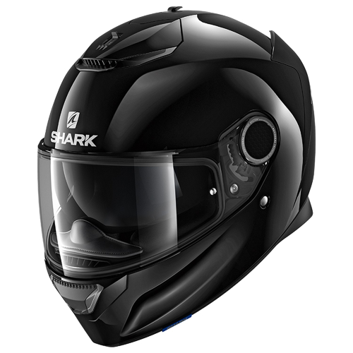 Шлем Shark SPARTAN 1.2 BLANK Black Glossy