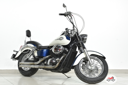 Мотоцикл HONDA SHADOW750 1999, белый, синий