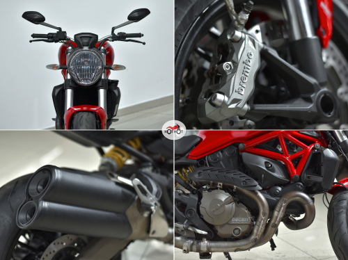Мотоцикл DUCATI Monster 821 2015, Красный фото 10