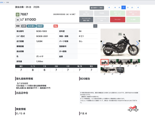Мотоцикл HONDA CMX 1100 Rebel 2022, Черный фото 13