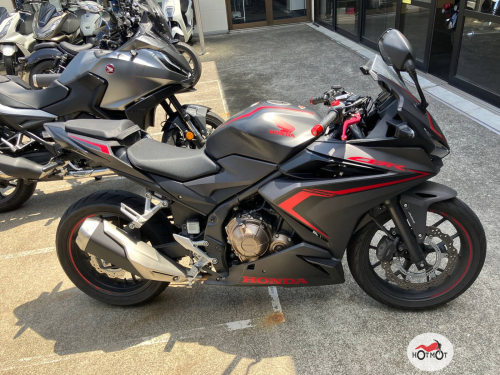 Мотоцикл HONDA CBR 400R 2022, черный фото 2