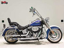 Мотоцикл Harley-Davidson Softail Deluxe 2010, БЕЛЫЙ