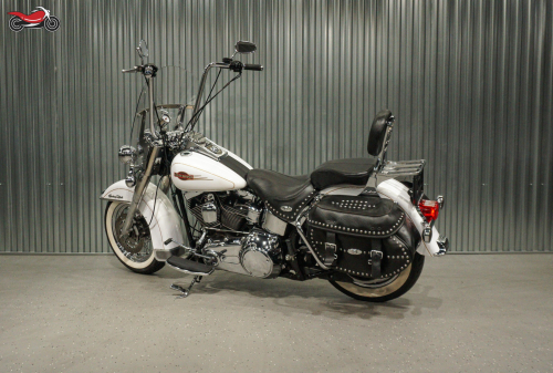 Мотоцикл Harley-Davidson Heritage 2007, БЕЛЫЙ фото 6