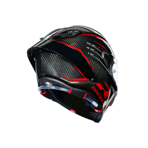 Шлем AGV PISTA GP RR MULTI Performance Carbon/Red фото 5