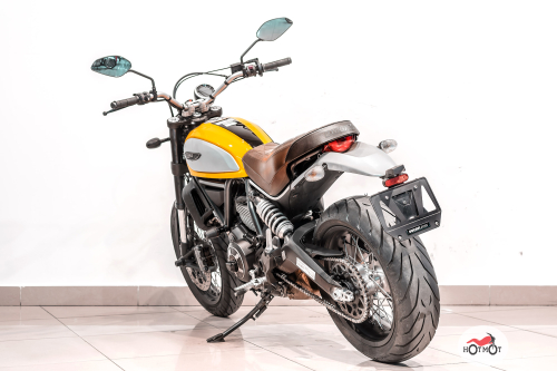 Мотоцикл DUCATI Scrambler 2015, Желтый фото 8