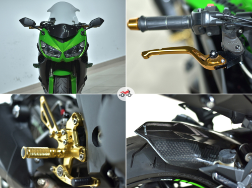 Мотоцикл KAWASAKI Z1000SX 2013, Зеленый, черный фото 10